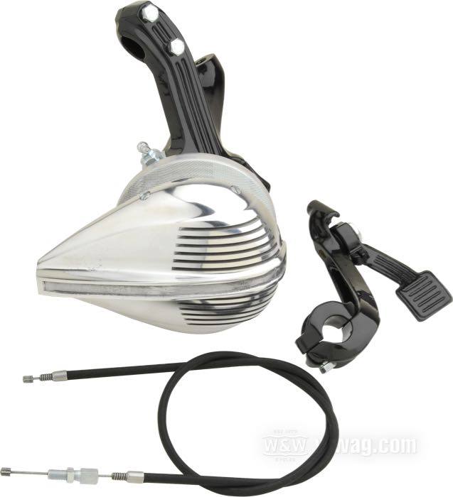Sirenenkit »Streamline Sterling 38R«; passend für Starrrahmen Big Twins 1936-1957; Stahl / Aluminiumguss, poliert; ersetzt OEM HD 11225-36; Bruttogewicht: 6 kg
