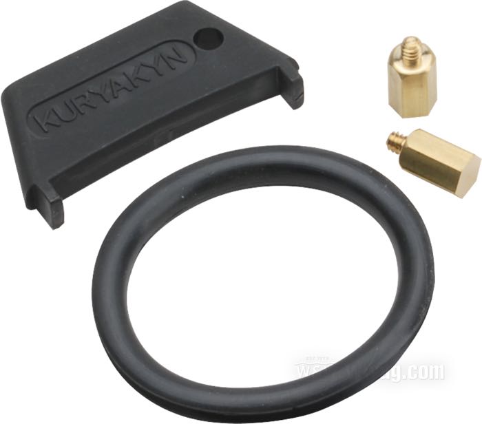 Bouchon de réservoir »Fat Bob Style« de Kuryakyn; adaptable à FL(H) 1983-1984, FX 1983-1985, Softail 1984-1999; aluminium, chromé, vis à gauche; sans aération; avec clef; poids brut: 200 g