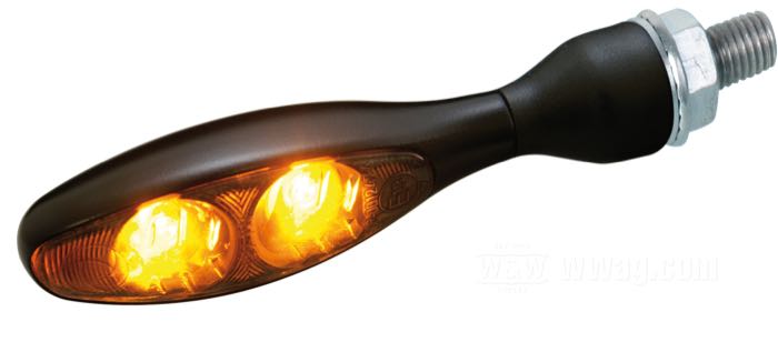 W&W Cycles - Kellermann Micro 1000 Dark Blinker für Harley-Davidson