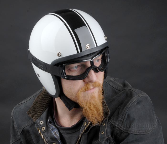 Schutzbrille »4182« von Aviator Goggle; Azetat / Schaumgummi, schwarz, verchromt; Material der Gläser: Polycarbonat; Farbe/Typ der Gläser: klar; kann über Korrekturbrillen und Sonnenbrillen getragen werden; mit Etui; Frankreich; Bruttogewicht: 156 g