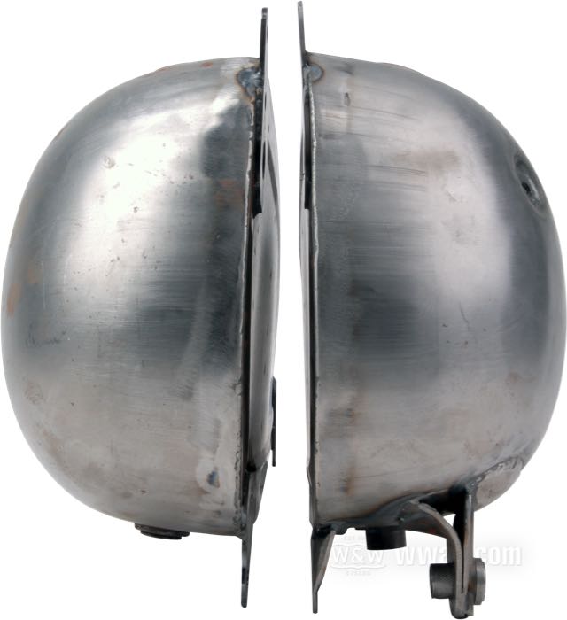 Réservoirs d’essence/huile »WR« de Cannonball; adaptable à modèles de la série W 1937-1946; tôle d'acier; volume: 10 l; bouchon nécessaire: fermeture à baïonnette 1936-1954 / 2 x aéré; robinet nécessaire: 3/8” NPT; Europe; poids brut: 6.2 kg