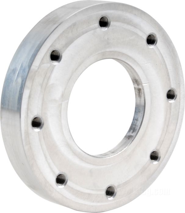 Bride de bouchon de Crime Scene Choppers; pour bouchon de réservoir CSC Speedster; à souder; aluminium; hauteur: 13 mm; Ø 80 mm; avec joint; poids brut: 110 g
