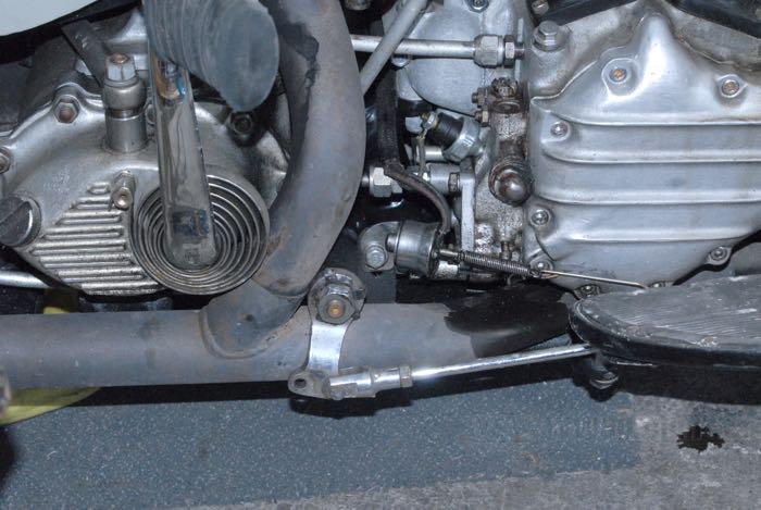 Kit di montaggio; per Interruttore luce freno; atto per Big Twin 1939-1957; acciaio, parkerizzato; peso lordo: 50 g