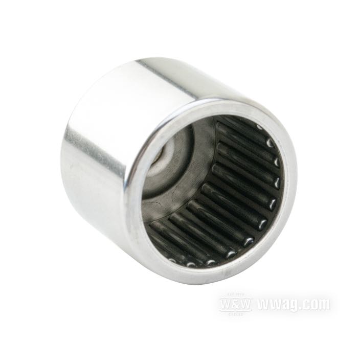 Needle bearing; for Counter shaft; fits all 5 speed Big Twin, 5 speed Sportster 1991-2005; steel; OD: 1.26”, 1.020” thick; replaces OEM HD 8977