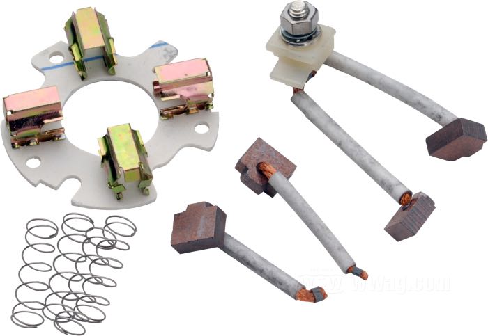 Portacarbones; para motor de arranque tipo Prestolite; reemplaza OEM HD 31534-66, 31537-66 y 31541-66; peso bruto: 80 g