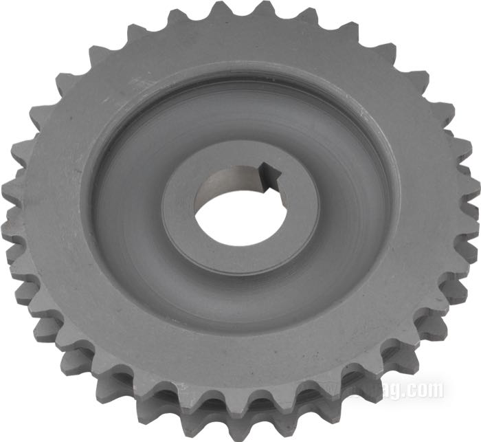Piñón motor; apropiado para 45”/750cc 1929-1973; acero; número de dientes: 31; reemplaza OEM HD 2031-29A; peso bruto: 500 g