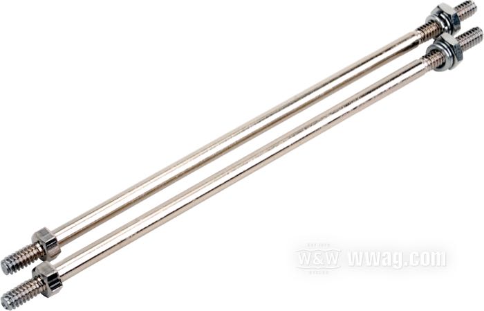 Kit de bulones; para motor de arranque tipo Hitachi; apropiado para FX/FXST 1974-1986, FLH 1982-1984, Softail 1984-1988; acero, cincado; hexagonal; rosca: #10-24; reemplaza OEM HD 31576-73T; peso bruto: 50 g