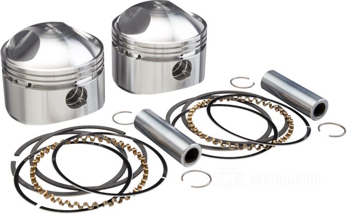 S&S Stock Bore Stroker Pistons