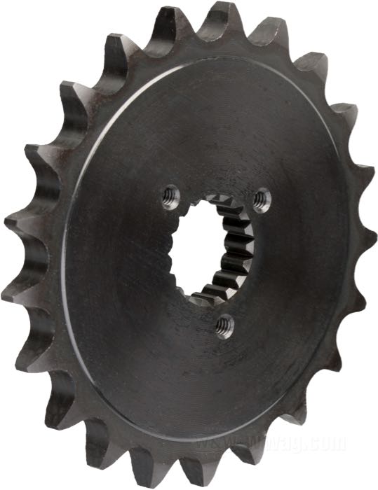 Pignon de transmission »Standard«; adaptable à XL fin 1984-début 1990; acier; nombre de dents: 21; pas des dents: 530 (5/8” x 3/8”); remplace OEM HD 35208-84; poids brut: 550 g