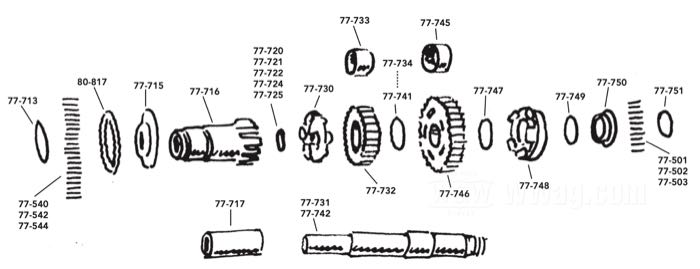 Thrust washer; for 1st/2nd gear / Main shaft; fits 750cc 1941-1973; steel, ground; 1.14 mm thick; replaces OEM HD 35348-41; gross weight: 10 g