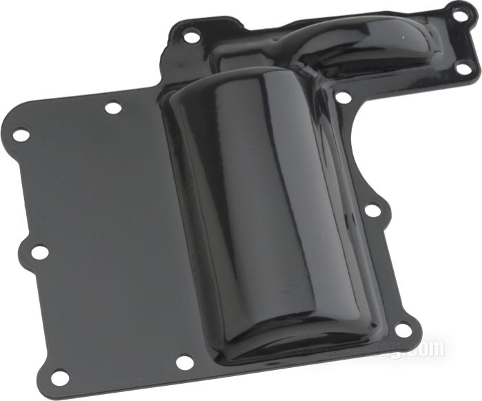 Tapa superior; apropiado para 750cc 1941-1963; chapa de acero, recubierto en epoxy; reemplaza OEM HD 34813-41; peso bruto: 270 g