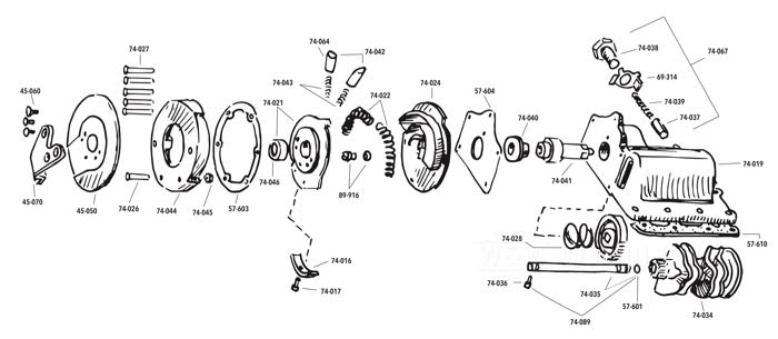 Joint de James Gaskets; pour couvercle; adaptable à Big Twin 4 vitesses; papier; remplace OEM HD 34824-36; poids brut: 1 g