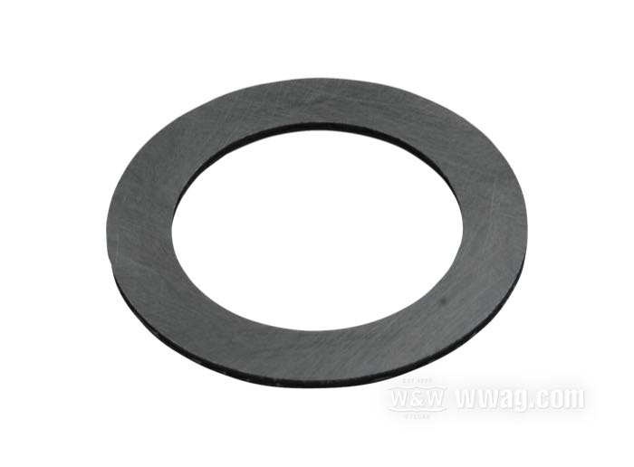Thrust washer; fits Knucklehead 1936, Big Twin 1937-1954; steel; position: left; ID x OD: 26.2 x 38 mm, 1.3 mm thick; replaces OEM HD 24779-40; gross weight: 20 g