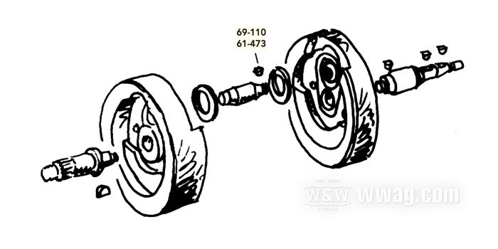 Chaveta Woodruff de S&S; para Eje de biela; apropiado para modelos 1918-1981; acero; L x A x A: 12.37 x 3.2 x 4.83 mm; reemplaza OEM HD 23985-18; peso bruto: 10 g