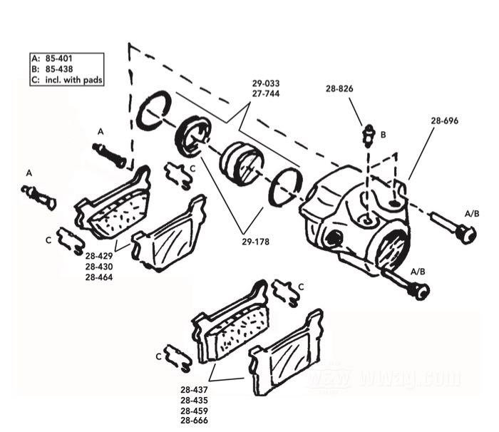 Bremsbeläge von SBS; passend für Touring 1986-1999; Stahl / Reibmaterial; Montageposition: hinten; ersetzt OEM HD 43957-86E; Bruttogewicht: 550 g