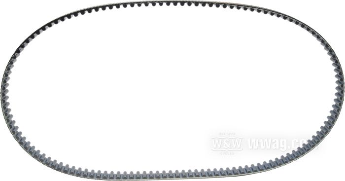 Toothed belt (rear wheel drive); fits Sportster 883 Deluxe 1991-1992 (exc. Swiss models), Sportster (dom.) 1200 1991-1992, Sportster 1993-1994 (exc. Swiss 883 models and 1200 HDI models), Sportster 1995-2003 (exc. 1995-1996 Swiss models), Buell M2 1999-2001, Buell S3 and X1 2000-2001; polyurethane / carbon fiber; width: 1-1/8”; number of teeth: 128; pitch: 14 mm; replaces OEM HD 40022-91; USA; gross weight: 300 g