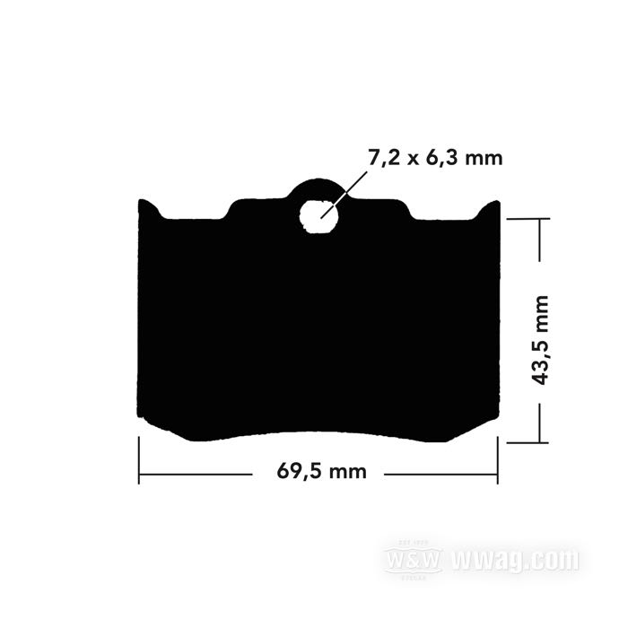 Plaquettes de frein de SBS; pour étriers série 137x4B DBO et 125x4R(SPH); acier / matériau de friction; poids brut: 190 g