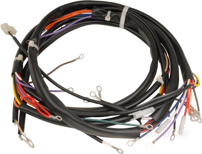 Mazo de cables; apropiado para FX 1973-1977; cobre / PVC; reemplaza OEM HD 70326-73A; peso bruto: 450 g