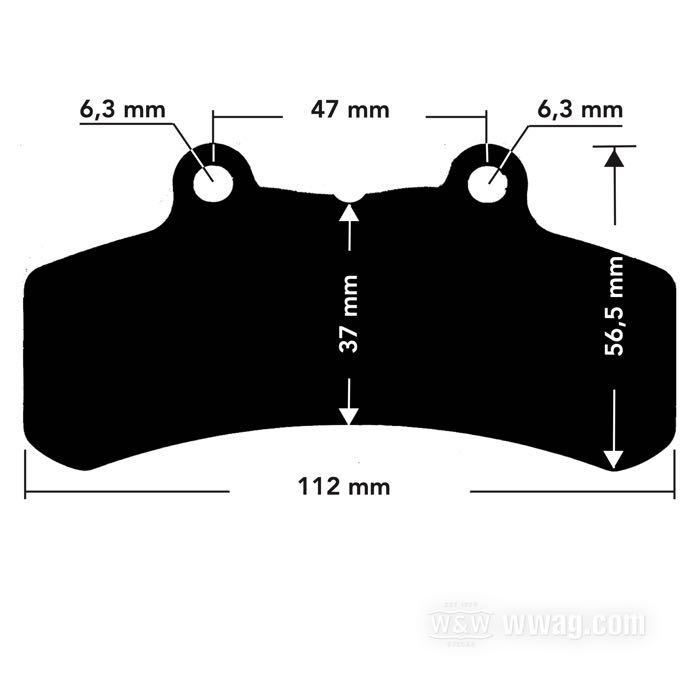 Pastillas de freno de TRW; apropiado para Buell →1997; acero / material de fricción; posición: delantero; reemplaza OEM HD 42386-94YA; peso bruto: 350 g