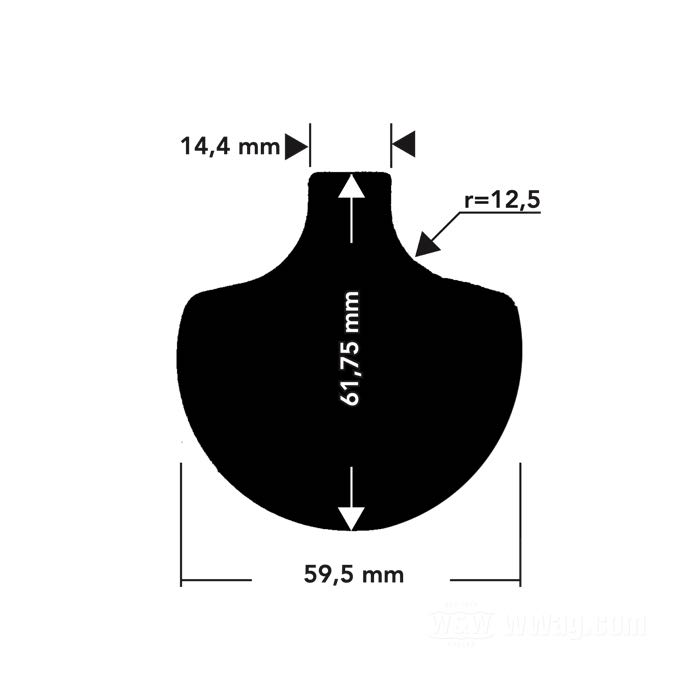 Front Sportster, FX, FXR, Softail, Dyna, Touring 1984-1999