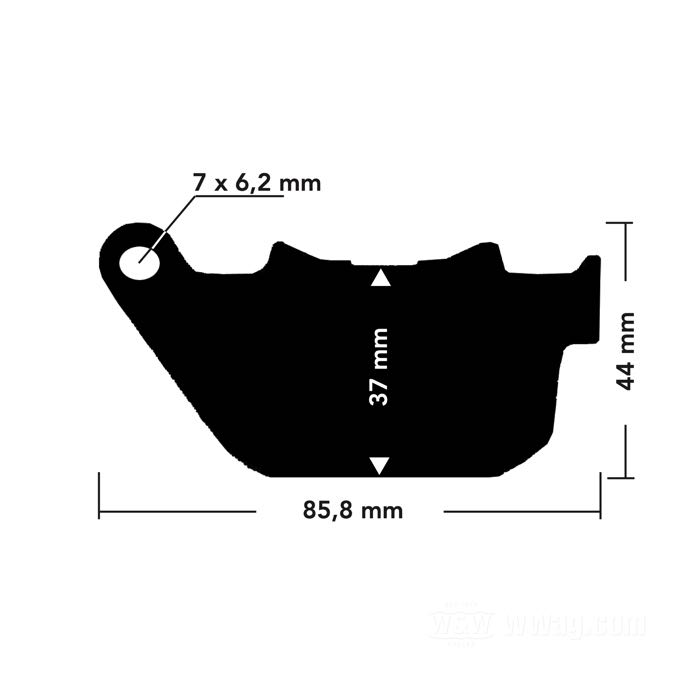 Rear Sportster 2004-2013