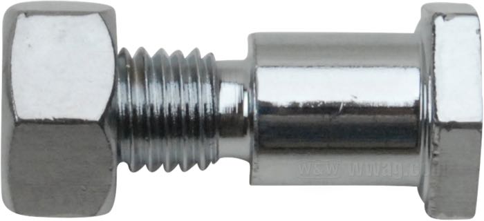 Gelenkbolzen; für Schaltgestänge; passend für Big Twin 1937-1979; Stahl, verchromt; ersetzt OEM HD 33879-36; Bruttogewicht: 20 g