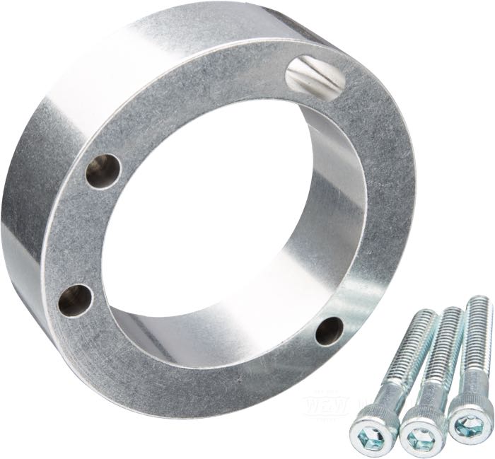 Distanziatore di Bates; per fra carburatore e filtro aria CV; alluminio, burattato; spessore: 7/8 ”; con viti a brugola; Germania; peso lordo: 190 g