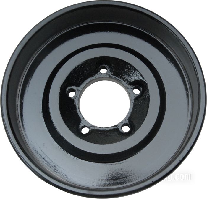 Kit freno a tamburo »Duplex« di Samwel Supplies; atto per Big Twin 1936-1948, WLC e Servi-Car 1941-1957; acciaio, nero, rivestito a polvere, leve cromate; con tamburo, portafreno e ganasce; Europa; peso lordo: 5.2 kg