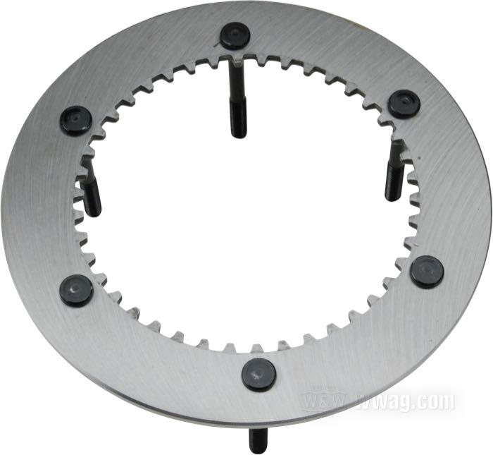 Moyeu d'embrayage Plâteau de base; pour Jeu disques embrayage; adaptable à Sportster 1971-début 1984; acier; remplace OEM HD 38005-74T; poids brut: 1.01 kg