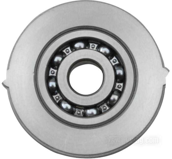Plateau de débrayage; adaptable à Sportster 1991-2020, modèles CVO et SE 2013-2021, Touring Low 2015-2016, Touring 2017→, Softail 2018→; acier; avec palier; remplace OEM HD 36731-91; Japon; poids brut: 60 g