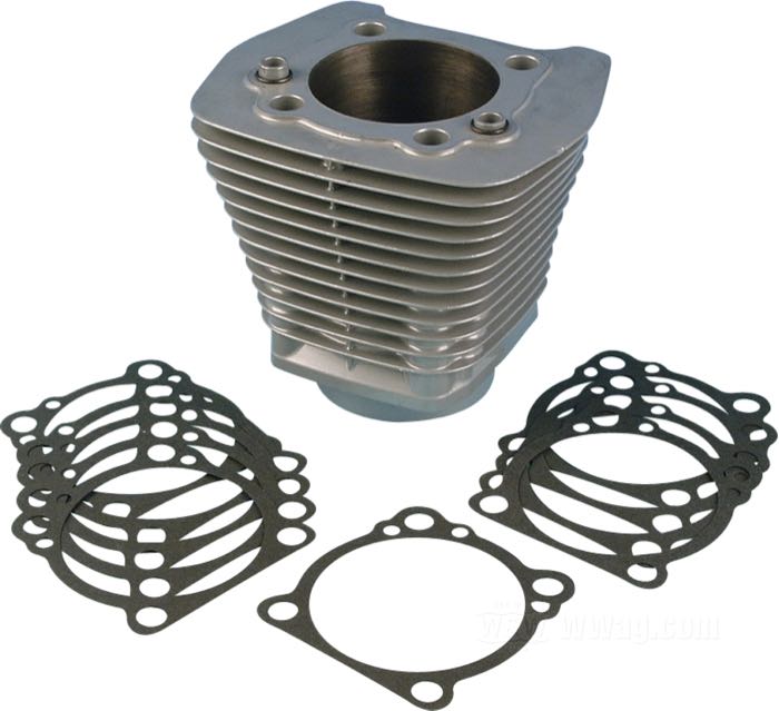 Dichtung »eingezogene Silhouette« von James Gaskets; für Zylinderfuß; passend für Sportster 1986-2008 (außer XL 1200 N 2007-2008), Big Twin 1984-1998, Softail 1999; Papier; ersetzt OEM HD 16774-86 und 16777-83; Bruttogewicht: 10 g