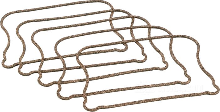Junta de James Gaskets; para Cubre-balancines; apropiado para Sportster 1986-1990; corcho; posición: externo / inferior; reemplaza OEM HD 17353-86; peso bruto: 10 g