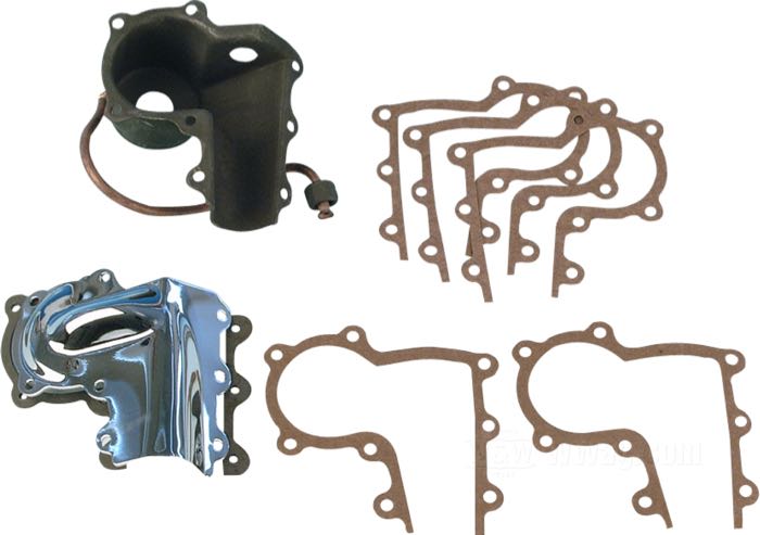 Junta de James Gaskets; para Cubre-balancines; para admisión delantera/escape trasero; apropiado para Knucklehead 1936-1947; papel; reemplaza OEM HD 17535-38; peso bruto: 1 g