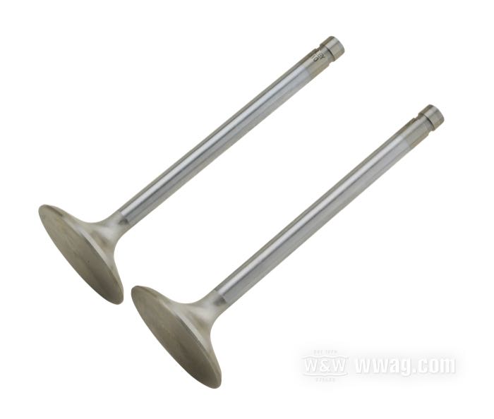 Valve »Severe Duty« by Manley; fits Evolution Big Twin 1984-1999; exhaust; stainless steel; length: 115 mm; head: 41 mm; stem: 7.8 mm; replaces OEM HD 18082-83; gross weight: 220 g