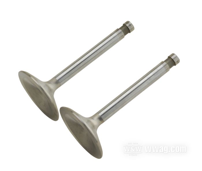 Valve »Severe Duty« by Manley; fits Shovelhead 1966-1984; intake; stainless steel; length: 99 mm; head: 49.2 mm; stem: 9.6 mm; replaces OEM HD 18075-80; gross weight: 270 g