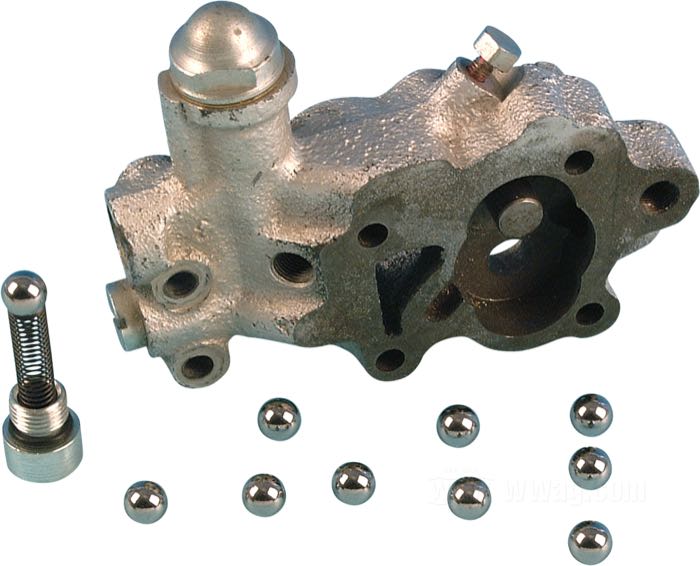 Bille de roulement; pour méchanisme de débrayage XL 1984→, valve pompe à huile 1936-99; acier; Ø 3/8”; classe de tolérance: ABEC 1; remplace OEM HD 8866 et 8873; poids brut: 4 g