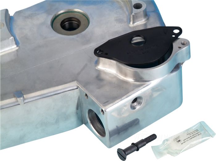 Dichtsatz von James Gaskets; für Startergehäuse; passend für FLH 1965-1982, FX 1971-1985 (außer Belt Drive Modelle); Gummi / Stahl; ersetzt OEM HD 60516-65A, 60559-80, 11101 und 31478-65A; Bruttogewicht: 90 g