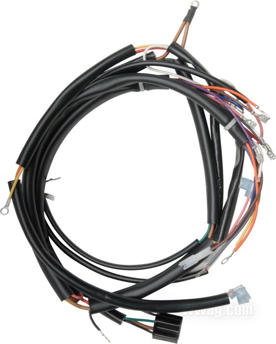 Mazo de cables; apropiado para FXWG 1980-1985; cobre / PVC; reemplaza OEM HD 70214-80A; peso bruto: 360 g