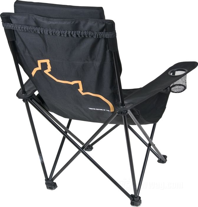 Silla plegable »In Cubic Inches We Trust« de W&W Cycles; max. capacidad sustentadora 136 kg; acero / poliéster; A x A x F: 82 x 101 x 69 cm; peso neto: 4.34 kg; con bolsa para llevar; China; peso bruto: 3.84 kg