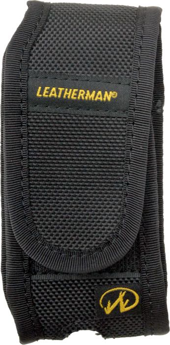Herramienta multiusos »WAVE« de Leatherman; acero inoxidable, pavonado; peso neto: 241 g; largo del mango: 100 mm; largo de la lama: 75 mm; acero de la lama: 420 HC; con funda riñonera de nailon; EE. UU.; peso bruto: 310 g