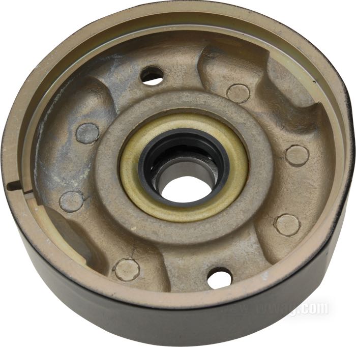 Plaque de support de roulement; acier / alu coulé; avec roulement; remplace OEM HD 30095-61; poids brut: 300 g