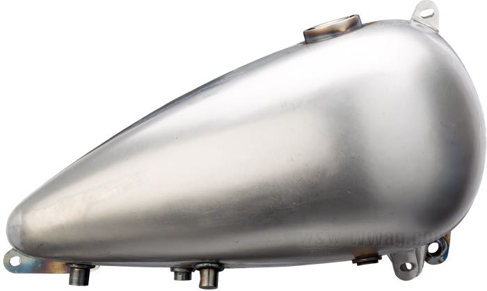 Serbatoi benzina e olio »WR« di Cannonball; atto per modelli W del 1947-1952; lamiera d'acciaio; volume: 10 l; tappo necessario: chiusura a baionetta 1936-1954 / 2 x ventilato; rubinetto necessario: 3/8” NPT; Europa; peso lordo: 6.6 kg