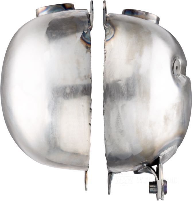 Serbatoi benzina e olio »WR« di Cannonball; atto per modelli W del 1947-1952; lamiera d'acciaio; volume: 10 l; tappo necessario: chiusura a baionetta 1936-1954 / 2 x ventilato; rubinetto necessario: 3/8” NPT; Europa; peso lordo: 6.6 kg