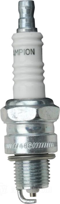 Spark plug by Champion; fits Sportster 1979-1985; steel / ceramic; thread: M14 x 1.25; thread length: 1/2 ”; wrench size: 13/16 ”; connection thread: M4; manufacturer-code: RL82YC; replaces OEM HD 32301-80; gross weight: 60 g