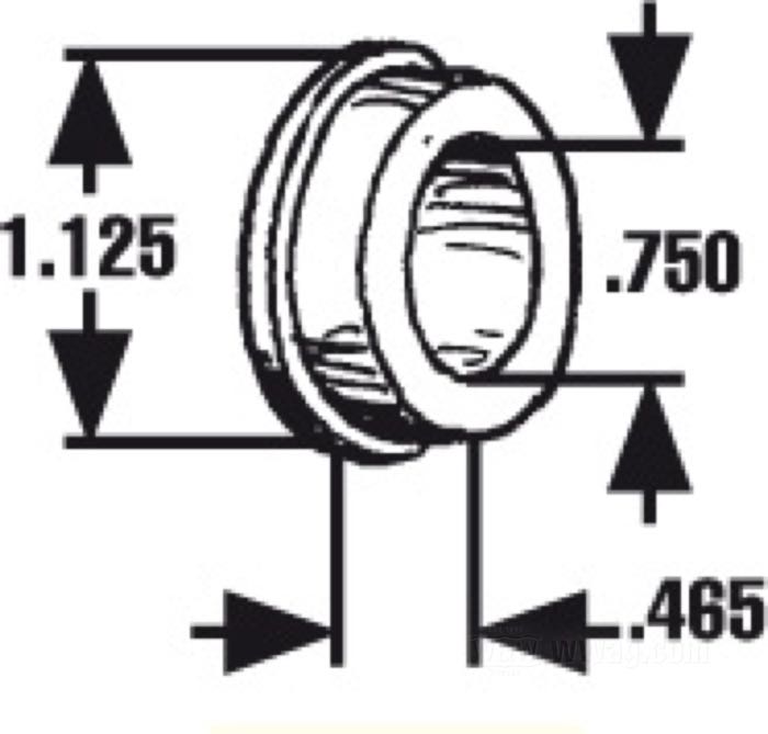Distanziatore; per Paraolio; per mozzi stretti anteriori; atto per XL e FX 1978-1983 (eccetto FXWG); acciaio; Ø int. x Ø est.: 0.75 x 1.125”, spessore: 0.465”; rimpiazza OEM HD 43488-77; peso lordo: 30 g
