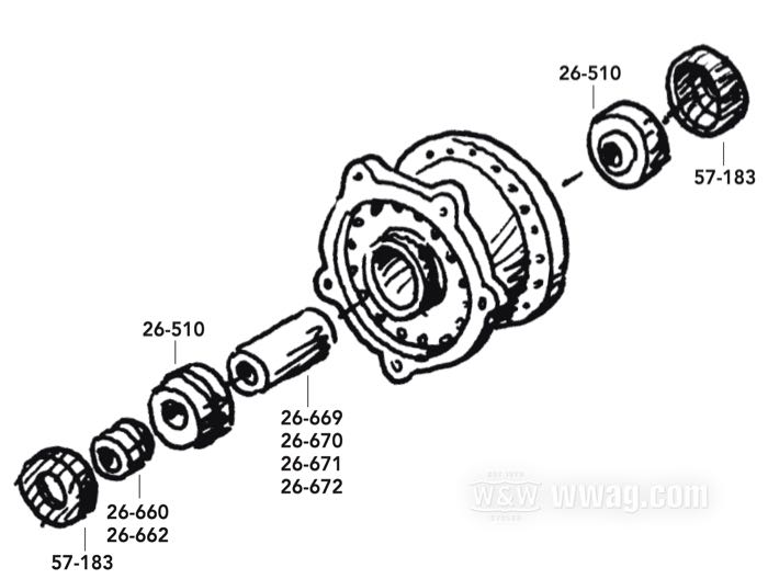 Cuscinetto conico; per Mozzo ruota; atto per modeli 1973-1999; oppure per: bracci oscillanti Big Twin 1958-1986; acciaio; classe di tolleranza: RBEC 1; Ø int. x Ø est.: 19.1 x 45.3 mm, spessore: 16.6 mm; rimpiazza OEM HD 9052; peso lordo: 130 g