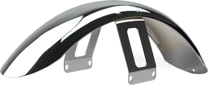 Parafango anteriore; atto per FXWG/FXST/FXDWG 1980-2007; acciaio, cromato; per pneumatico: 18”, 19”, 21 ”; rimpiazza OEM HD 59923-80; peso lordo: 1.07 kg