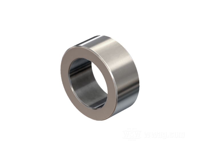Spacer by Bates; for 3/4” Axles; stainless steel; length: 12 mm; outer Ø: 1.125 ”; Inner Ø: 0.75 ”; Germany; gross weight: 36 g