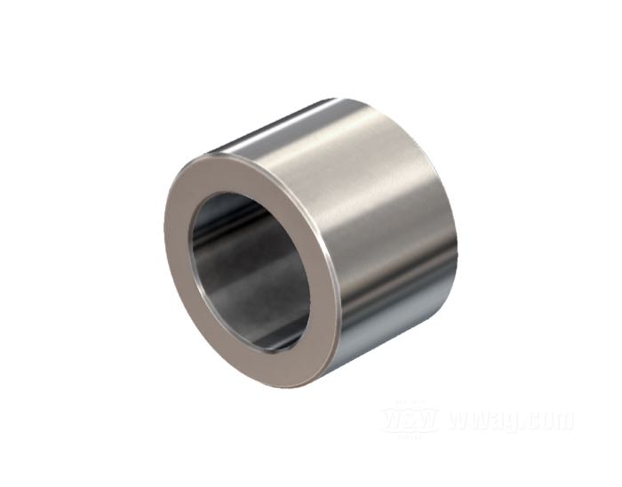 Distanzstück von Bates; für 3/4” Achsen; Edelstahl; Länge: 20 mm; Außen-Ø: 1.125 ”; Innen-Ø: 0.75 ”; Deutschland; Bruttogewicht: 60 g