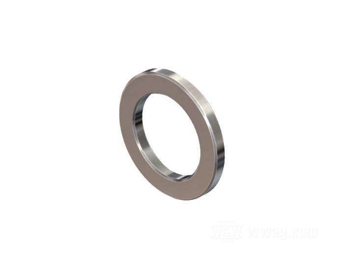 Distanziatore di Bates; per perni di 3/4”; acciaio inox; lunghezza: 3 mm; Ø esterno: 1.125 ”; Ø interno: 0.75 ”; Germania; peso lordo: 10 g